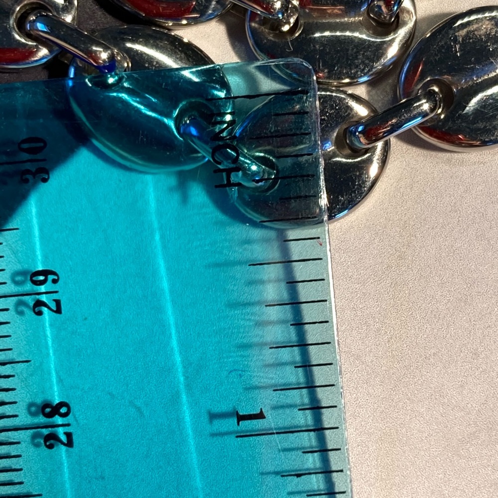 Stainless Steel Hip Hop Necklace - Picture 4 of 4